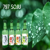 797 Regular Soju, 797 Strawberry Soju, 797 Peach Soju, 797 Apple Soju