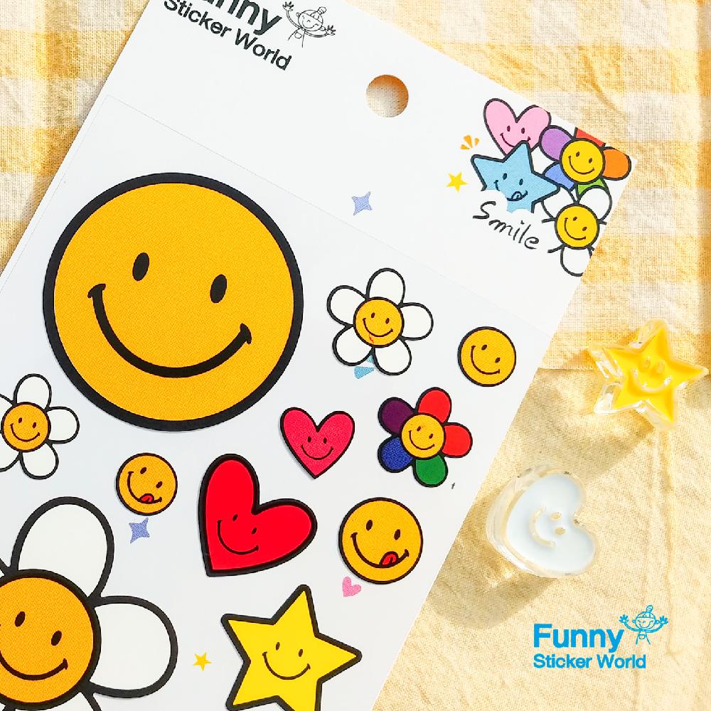 C589 Smile sticker