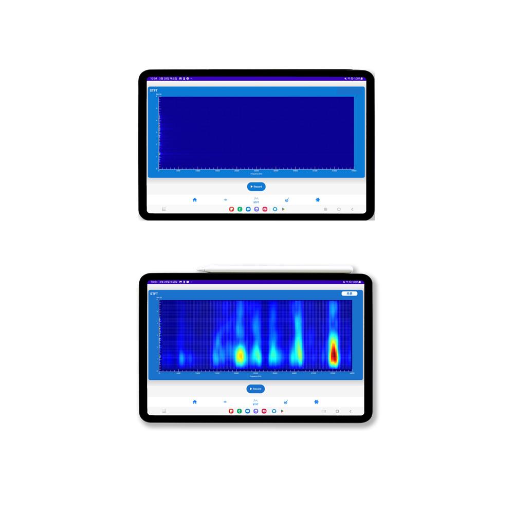 Portable Vibration Sen+C28sor with Monitoring System
