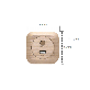 detail image3 DAVCH One Port Mini Built-in Outlet On the Bed with fast charger USB C Type Socket