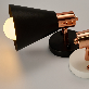 detail image2 DAVCH BOBO Wall Lights Bedroom, Bedside wall lights White and Black