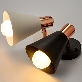 detail image3 DAVCH BOBO Wall Lights Bedroom, Bedside wall lights White and Black