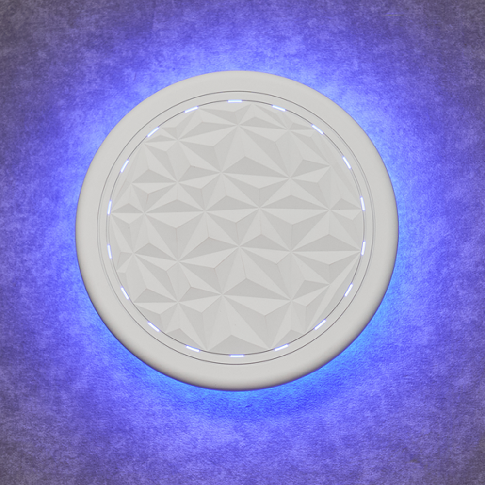 DAVCH Modern Circle Wall lights for bedroom, bathroom, stairway, and living room, Touch Light
