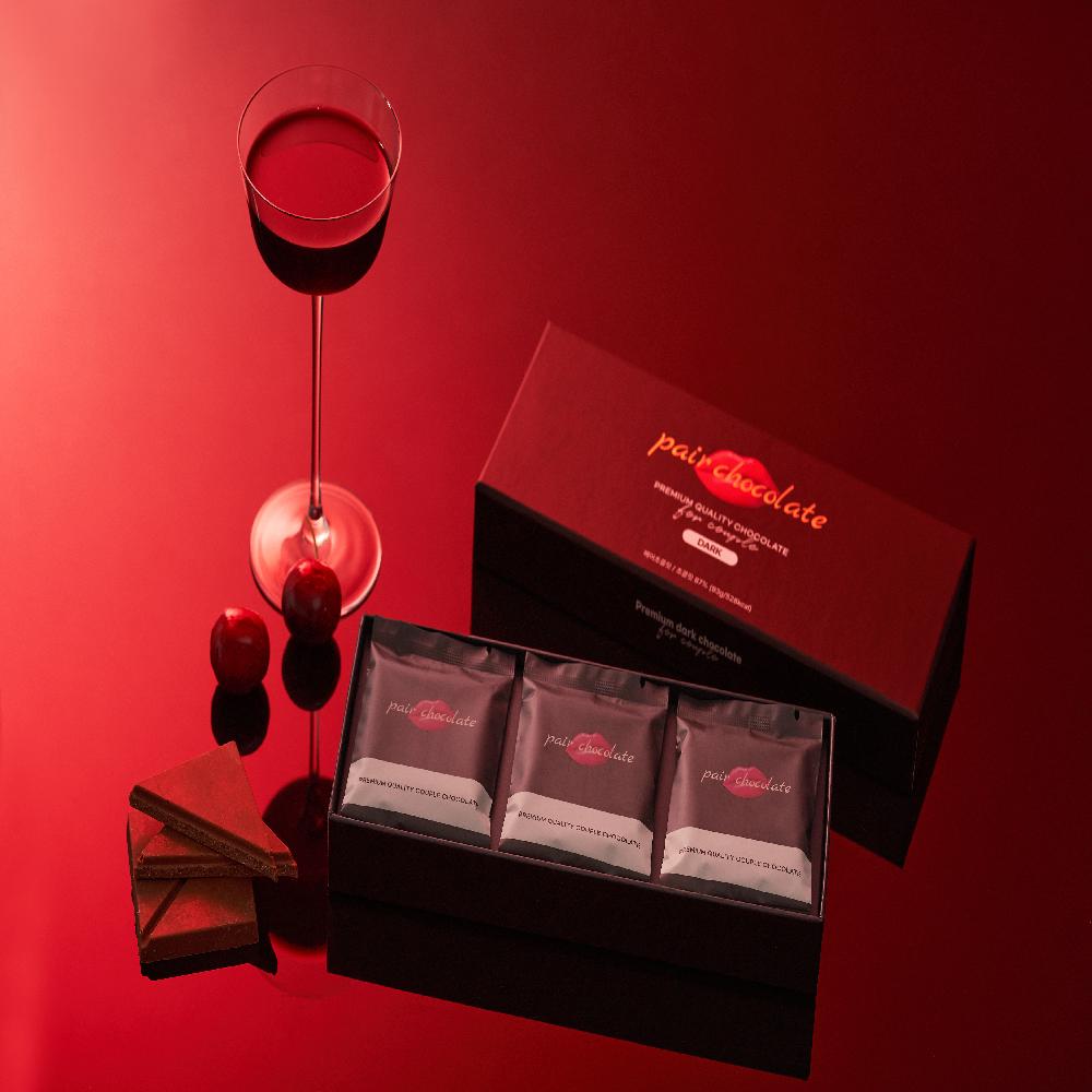 pair chocolate for couple dark
