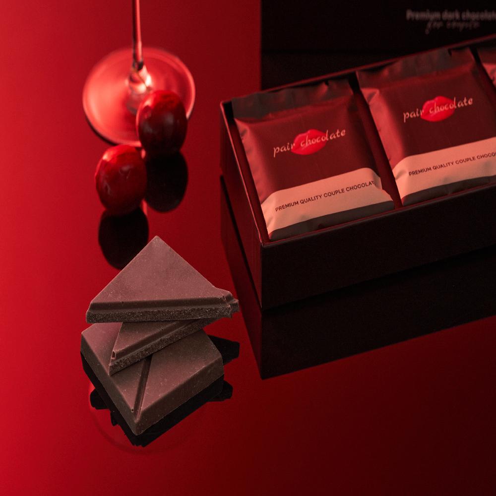 pair chocolate for couple dark