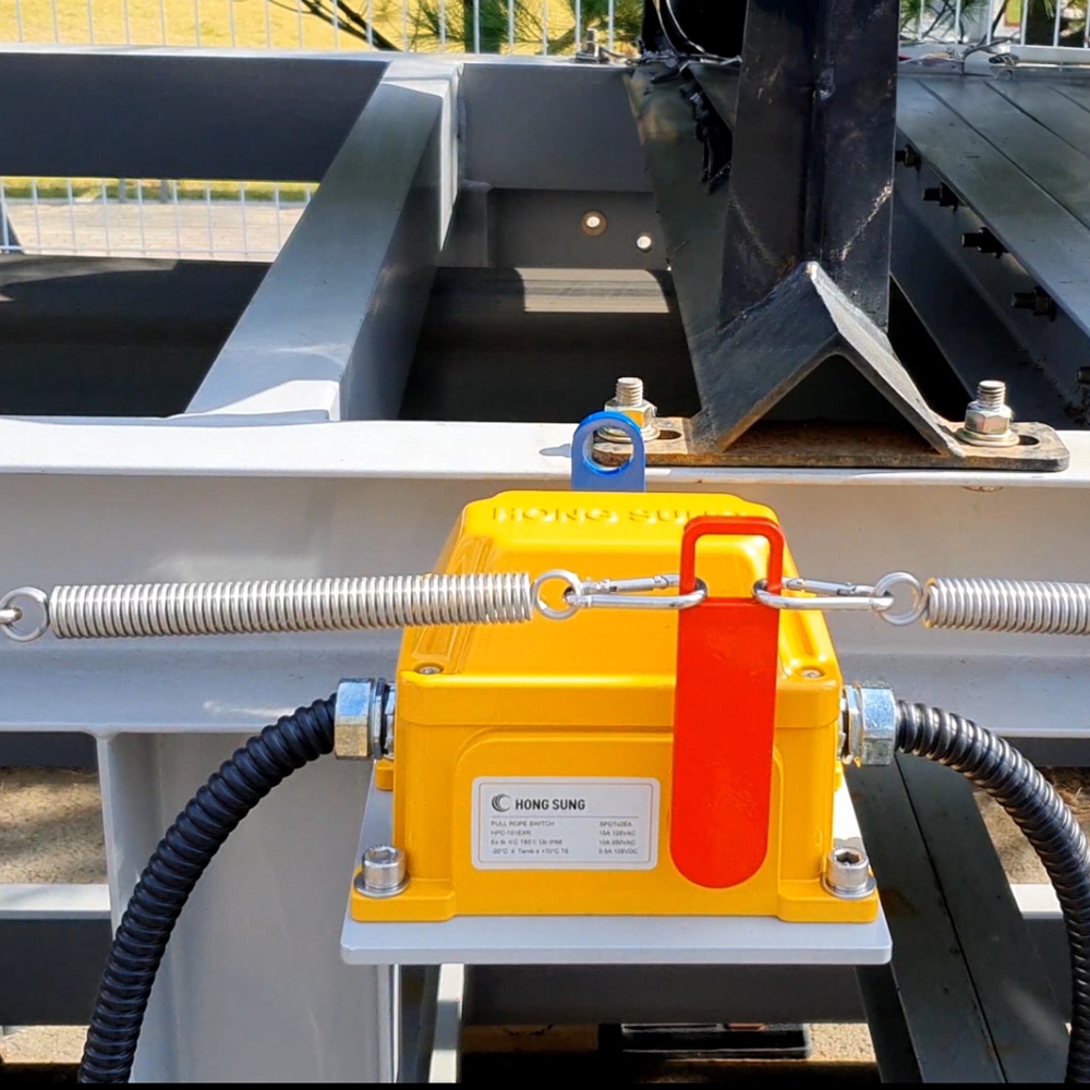 Belt conveyor switch, Belt conveyor emergency stop switch, Pull rope Switch
