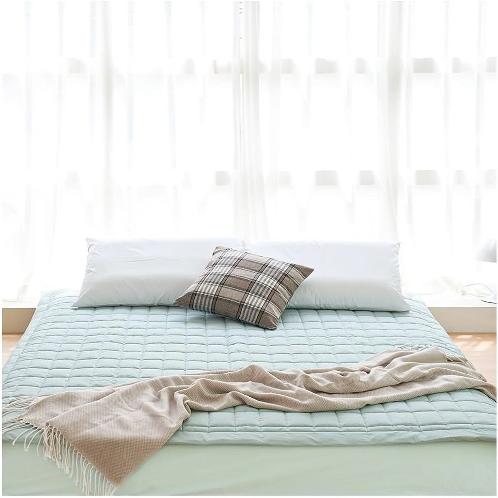 Dr.Friend New Quilted Zero Electromagnetic Waves Bed Pad (Single / Mint)