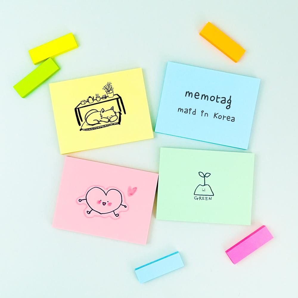 [4x3 Inches] Large Sticky Notes (100x76mm) – Perfect for To-Do Lists and Memos