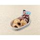 detail image3 SRC Frozen chocolate glutinous rice cake / Frozen chocolate mochi [added calcium]