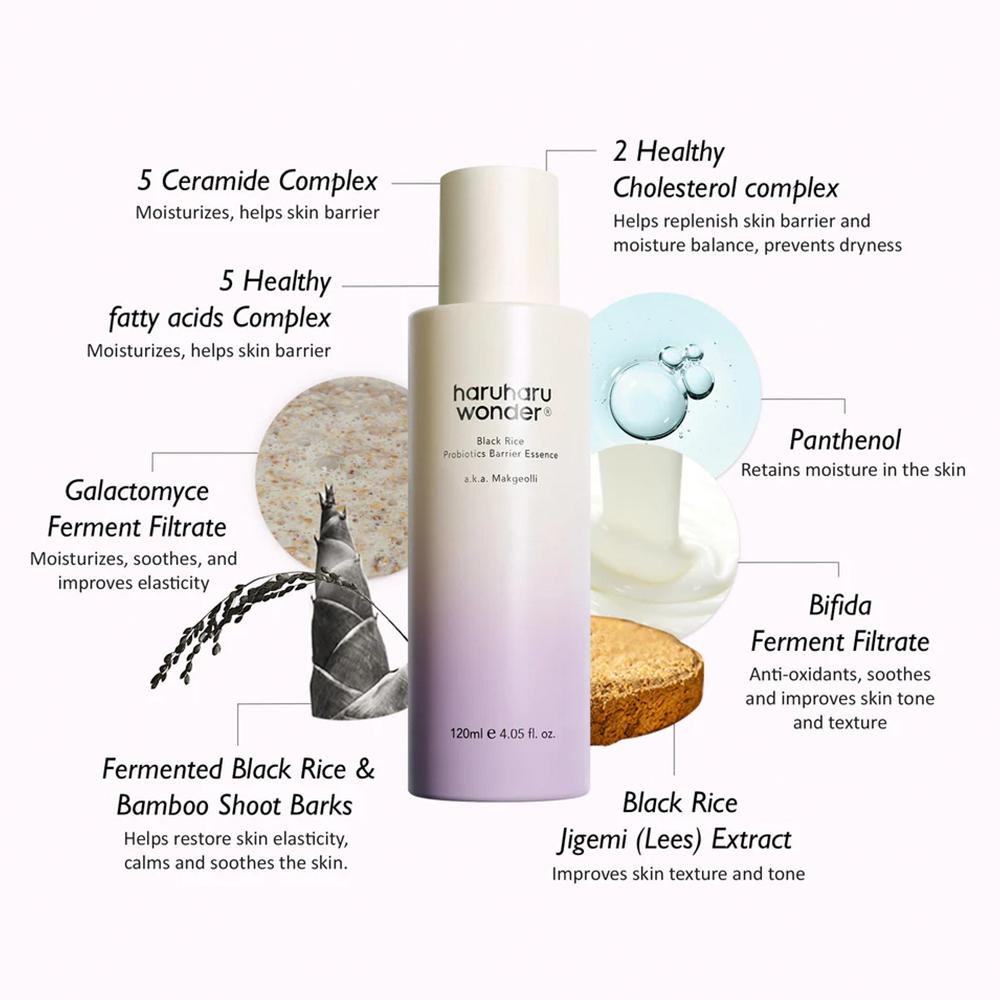 BLACK RICE probiotics Barrier Essence