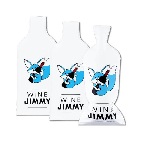 Jimmy the Fox Wine Bottle Travel Protector Sleeve